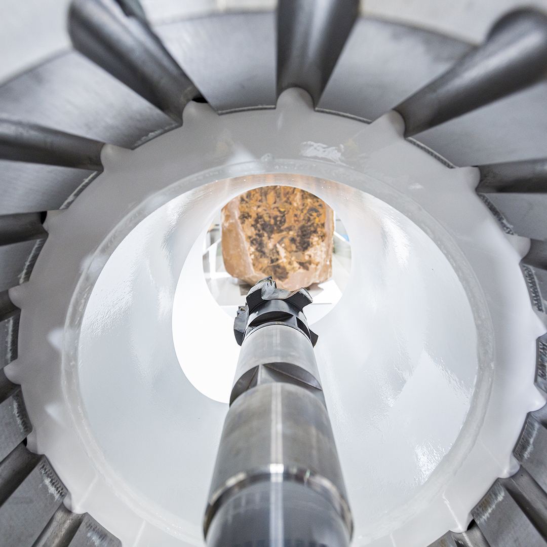 Gesteinszerstörung durch Match Bogs